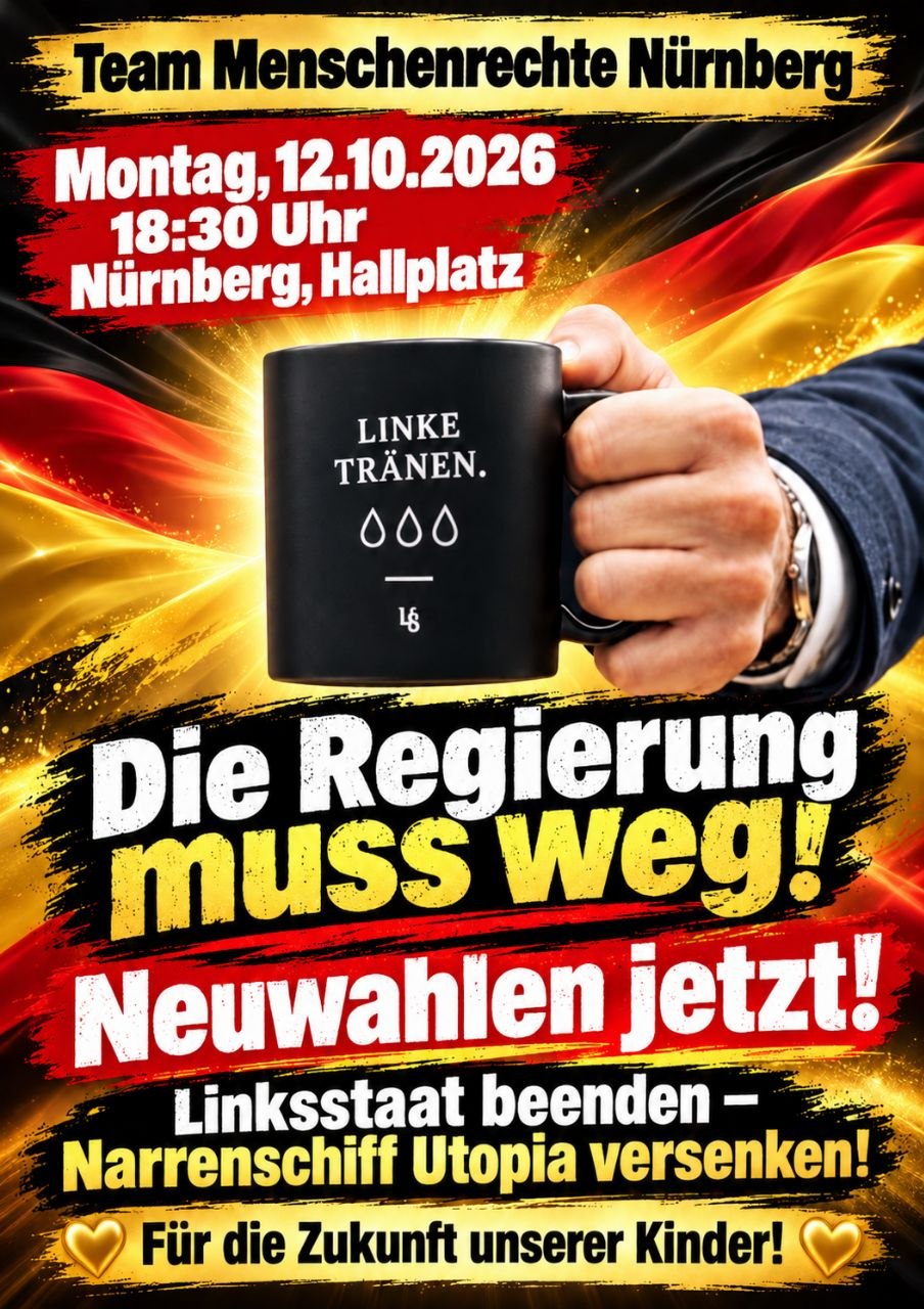 Montagsdemo Hallplatz
